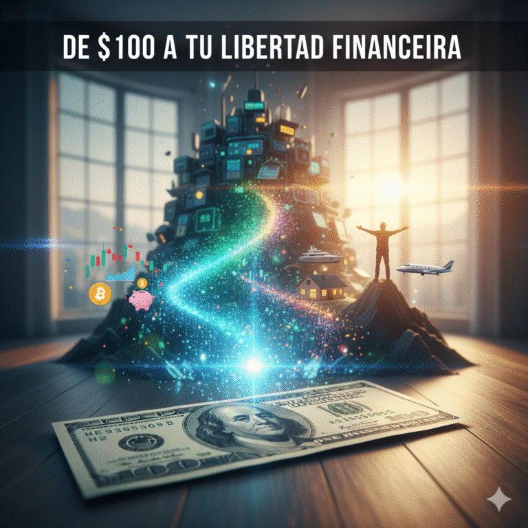 Guía definitiva: Cómo empezar a invertir con solo $100
